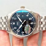 Swiss Replica IWC Mark XVIII Heritage Stainless Steel Black watch- 2019 New